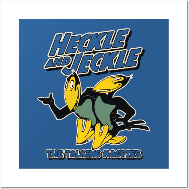 HECKLE and JECKLE Wall Art by darklordpug